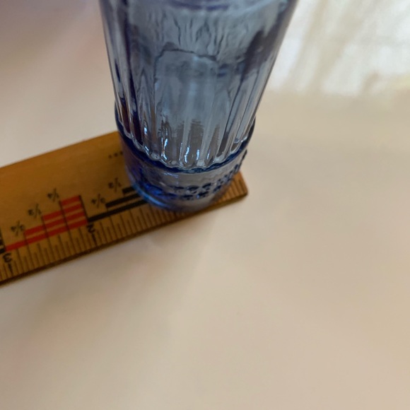 Vintage Dining Vintage Mexico Blue Glass Bullet Shotgun Shell